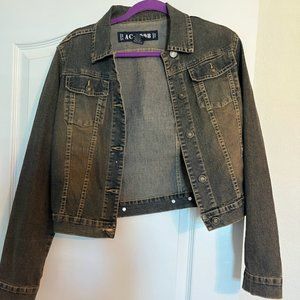 AC-3998 Rustic Long Sleeve Jean Jacket SZ M
